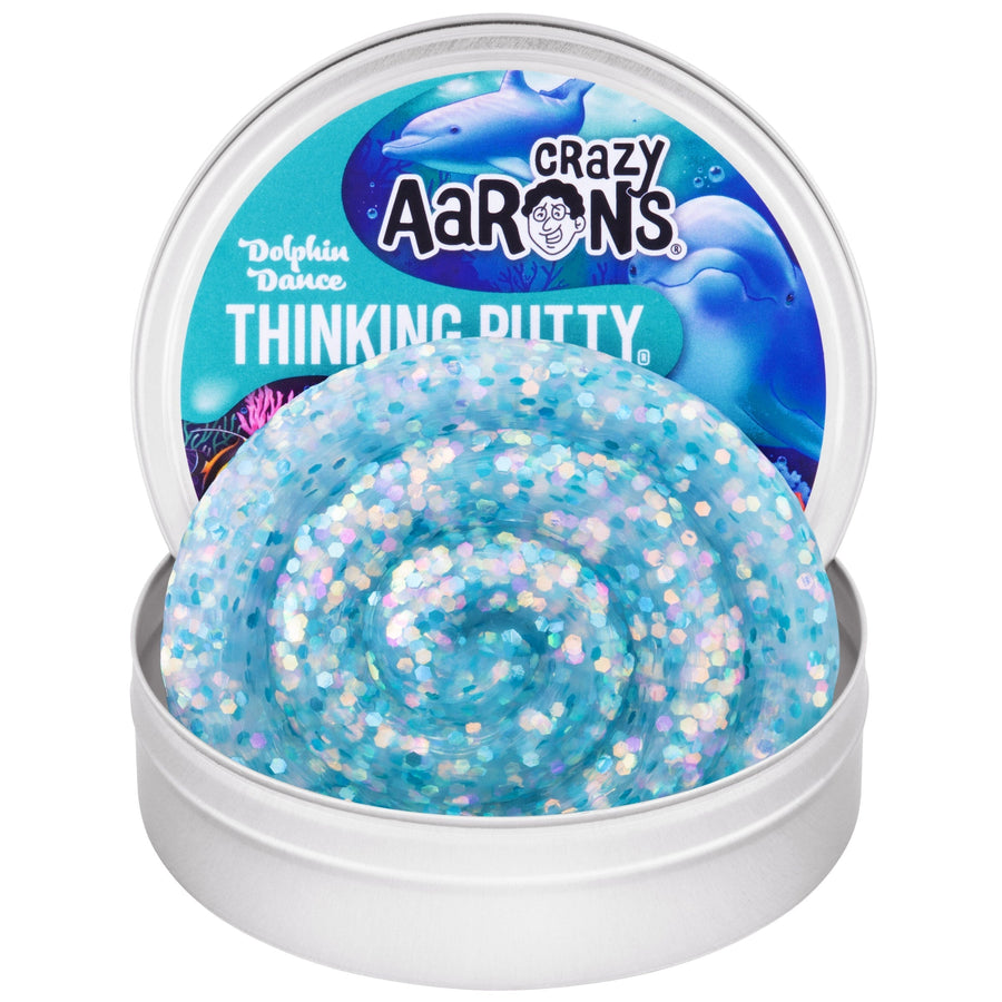 Dolphin Dance - 3.5" Thinking Putty Tin - Casual Weekend